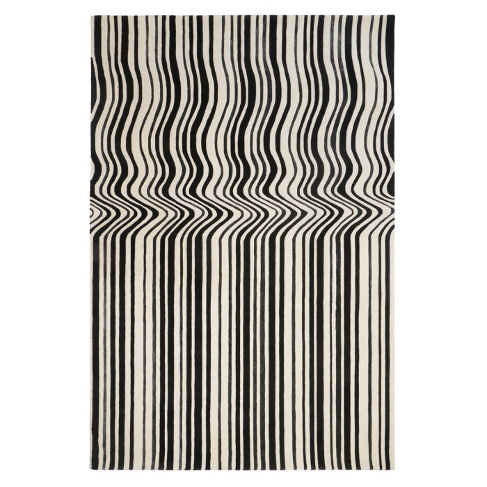 Alfombra DRAFT BLACK (Colección Hecha a Mano)
